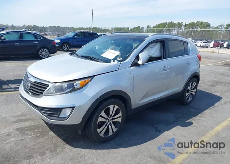 2013 Kia Sportage Ex из США, поврежденный, VIN KNDPCCA27D7449941